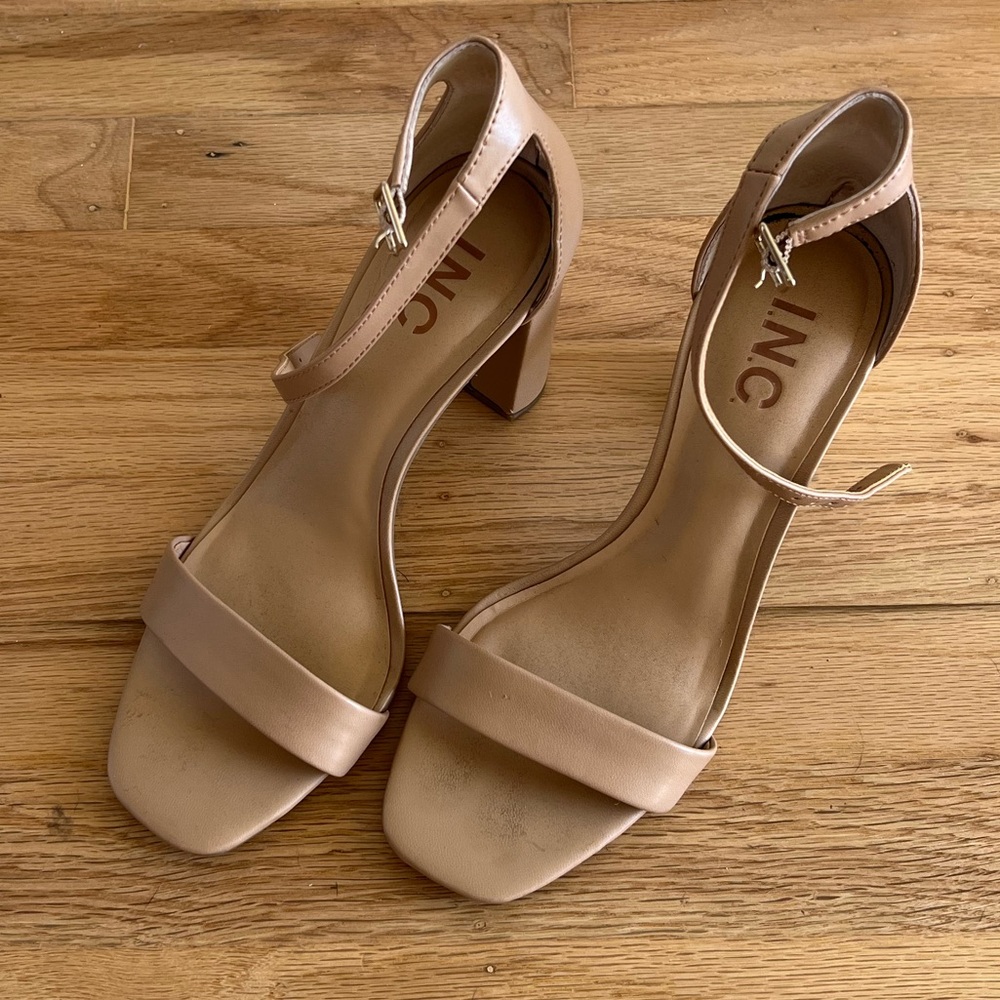 INC Nude Heels | Worn Once | Size 7.5